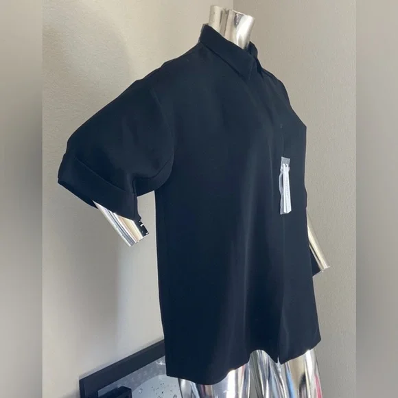 ❌SOLD❌ Versace Collection Camicia Donna Tessuto Blouse - Picture 4 of 13